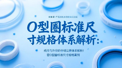 O型圈標準尺寸規格體系解析：線徑與外徑的全球公差體系解析！