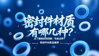 密封圈材質有哪幾種？從丁晴橡膠到四氟：7大密封材料的性能邊界？