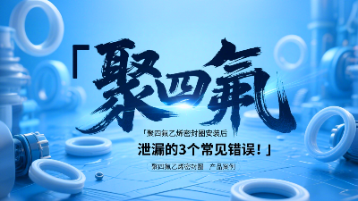 <i style='color:red'>聚四氟乙烯密封圈</i>安裝后泄漏的3個常見錯誤！?