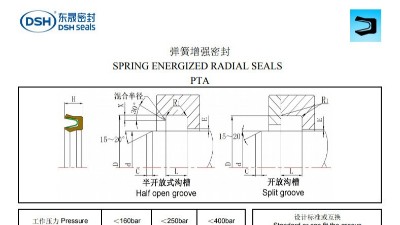彈簧增強密封規格尺寸表