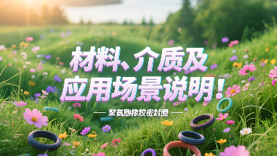 聚氨酯橡膠密封圈產品丨材料、介質及應用場景說明！
