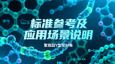 聚氨酯Y型密封條產品 ? 的標準參考及應用場景說明！?