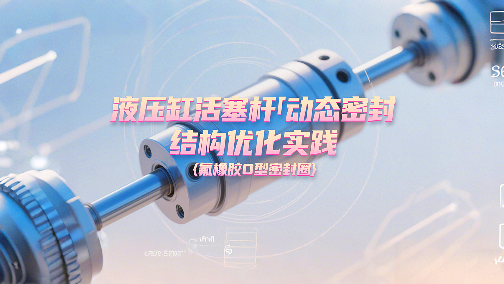 氟橡膠<i style='color:red'>o型密封圈</i>丨液壓缸活塞桿?動態密封中的結構優化實踐！?