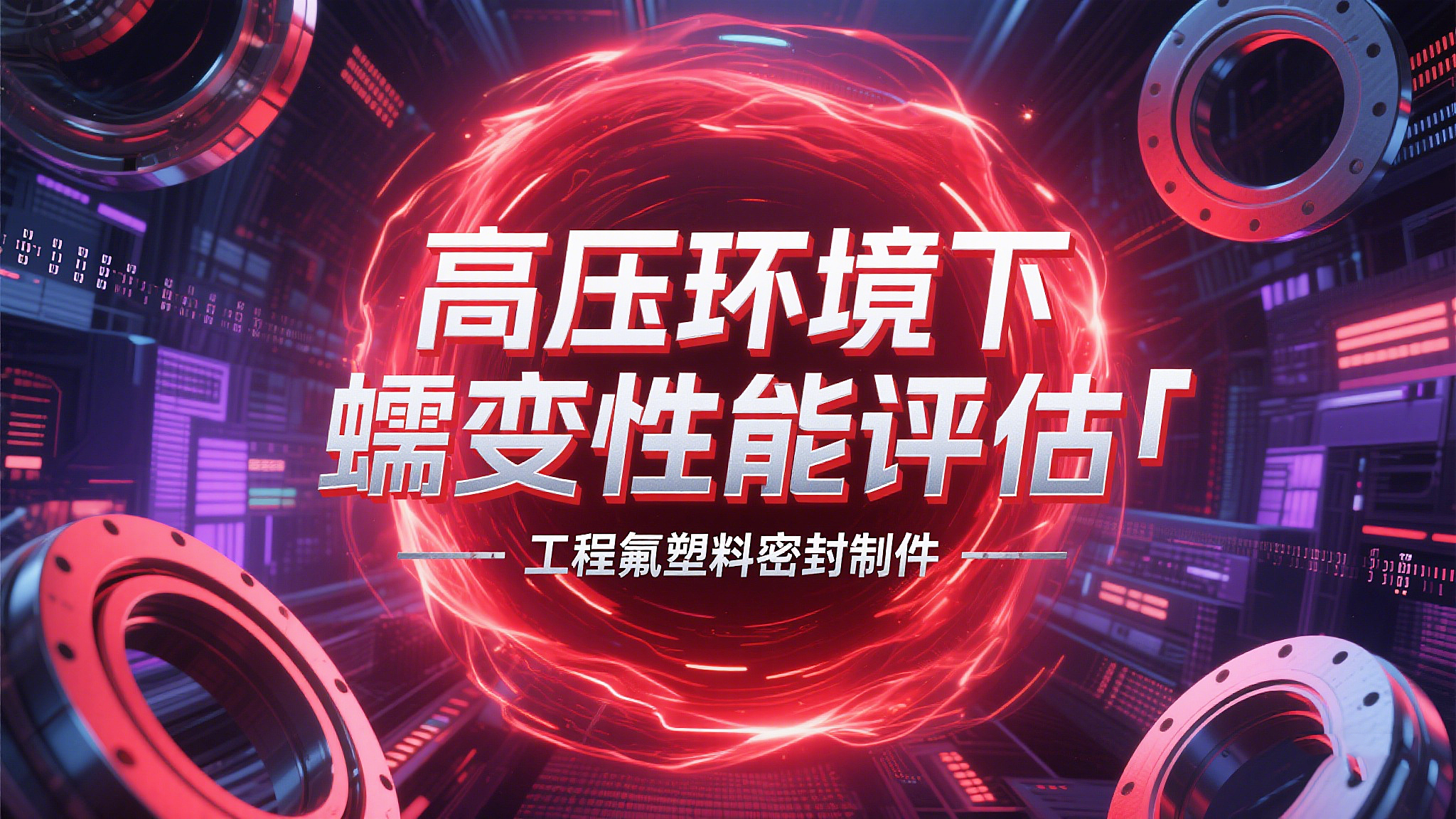 高壓環境下工程氟塑料密封制件的蠕變性能評估！?