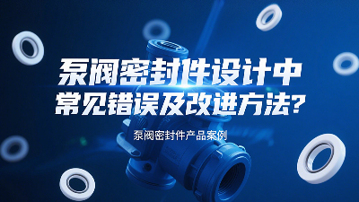 泵閥密封圈設計中的常見錯誤及改進方法？?