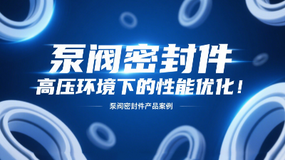 泵閥密封圈在高壓環境下的性能優化！?