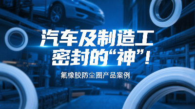 氟橡膠防塵圈產品案例 ? 汽車及制造工業密封的“神”！