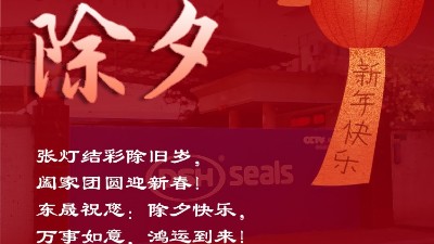東晟密封祝大家新春快樂！