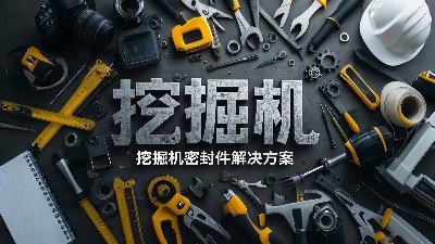Dsh Seals ? 挖掘機密封圈解決方案丨軸用旋轉格萊圈DRS?