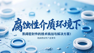 腐蝕性介質環境下泵閥密封圈的技術挑戰與解決方案！