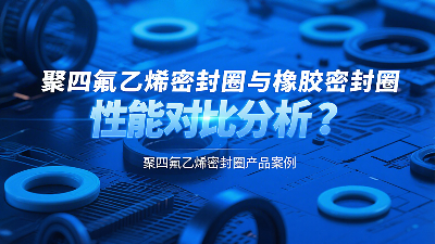 <i style='color:red'>聚四氟乙烯密封圈</i>與橡膠密封圈性能對比分析？