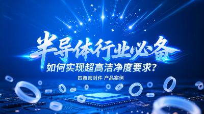 半導體行業必備：四氟密封圈如何實現超高潔凈度要求？