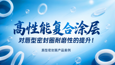 高性能復合涂層對唇型密封圈耐磨性的提升！