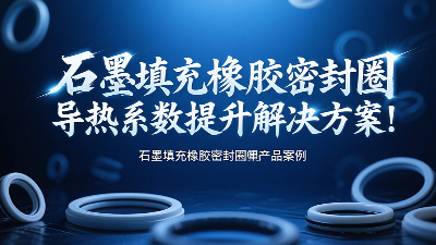 石墨填充橡膠密封圈導熱系數提升解決方案！