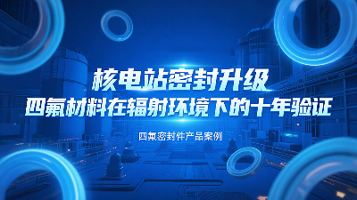 核電站密封升級：四氟材料在輻射環境下的十年驗證！