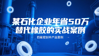 某石化企業年省50萬：<i style='color:red'>四氟密封</i>圈替代橡膠的實戰案例！