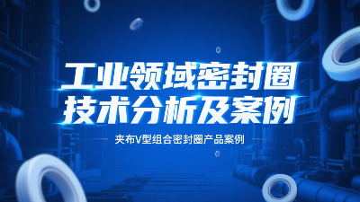 夾布V型組合密封圈 ? 工業領域密封圈技術分析及案例！