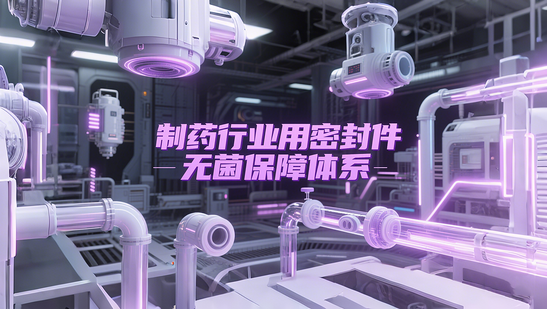 制藥行業丨雙層彈簧泛塞封密封圈 ? 無菌保障體系！