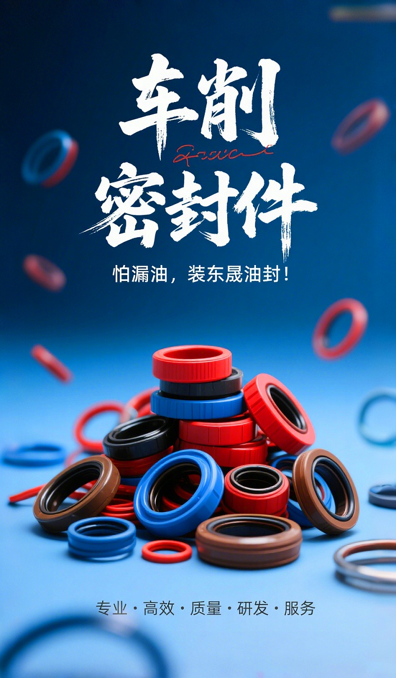 車削密封件材質PK：PTFE、PEEK、橡膠誰更強？2
