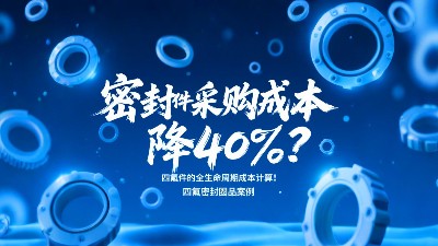 密封圈采購成本降40%？四氟件的全生命周期成本計算！