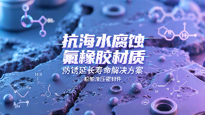 船舶液壓密封圈丨抗海水腐蝕及氟橡膠材質防銹延長設備壽命解決方案！