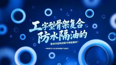一種具有防水隔油的密封圈產品案例 ? 工字型骨架復合防水隔油的密封圈結構創新與性能解析！