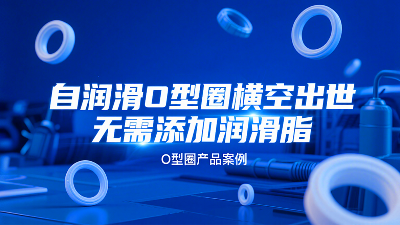 自潤滑O型圈橫空出世！無需添加潤滑脂？