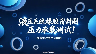 液壓系統橡膠密封圈壓力承載測試！